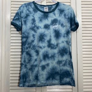 PINK Victoria's Secret Tie Dye Logo Tee